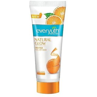                       Everyuth Naturals Natural Glow Orange Peel-off Mask, 30 g Tube                                              