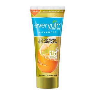                       Everyuth Naturals Advanced Golden Glow Peel-off Mask, 30gm, Tube                                              