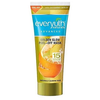                       Everyuth Naturals Advanced Golden Glow Peel-off Mask, 30g - Pack Of 2                                              