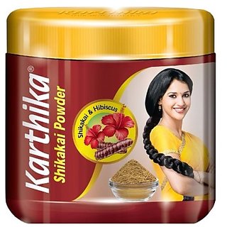                       KARTHIKA Shikakai Powder (180g - Pack Of 1)                                              