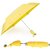 House of Quirk Banana Shape Folding Umbrella Rain Umbrella for Outdoor in Banana Shape-(Yellow)
