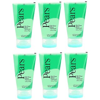                       Pears Oil Clear Glow Face Wash, 60Gm (Pack Of 6)                                              