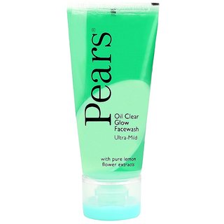 Pears Oil Clear Glow Face Wash, 60gm (Pack Of 2)