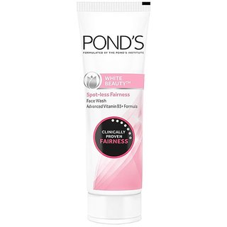                       PondS White Beauty Spot-Less Fairness Face Wash 100 G                                              