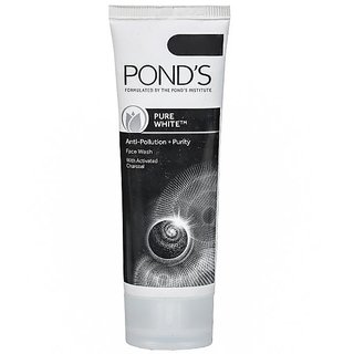 Ponds Pure White Anti-Pollution+Purity Face Wash 50 g Ponds Pure White Anti-Pollution+Purity Face Wash 50 g