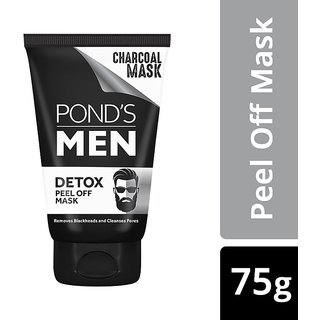 Ponds Men Activated Charcoal Detox Peel Off Mask