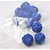 Pack of 10pcs DIY Wool Wicker Rattan Balls/Potpourri Balls Decoration/Art and Craft Supplies (Diameter 3cm,Blue)
