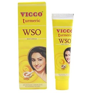                       Vicco Turmeric WSO Skin Cream - 15g Pack Of 5                                              