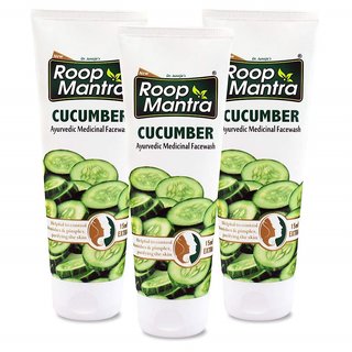                      Roop Mantra Cucumber Face Wash, 50ml (Pack of 3)                                              