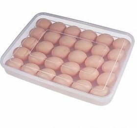 Mugdha Enterprise House of Quirk Plastic Egg Storage Container,  (24 Pieces)