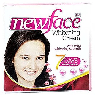                       NewFace Whiteninig Cream With Extra Whitening Strength                                              