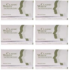 Classic White Skin Whitening Soap For Radiant Skin -85 Grams (PACK OF 6)