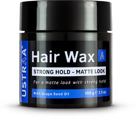 Ustraa Strong Hold Hair Wax - Matte Look - 100g