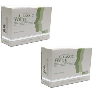 Classic White Skin Whitening Fairness Soap pack of 2 Classic White Skin Whitening Fairness Soap pack of 2