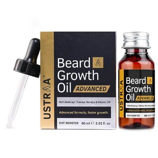                       Ustraa Beard Growth Oil Advanced (60 ml)                                              