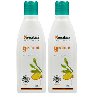Himalaya Pain Relief Oil Relieves Bodyache And Pain 100ml Pack Of 2 Himalaya Pain Relief Oil Relieves Bodyache And Pain 100ml Pack Of 2