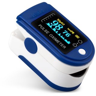 GUG Heart Rate Finger Pulse Oximeter + OLED Digital Finger Pulse Oximeter With Pulse and Heart Rate Monitor