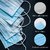 RxShopy 3 Ply Disposable Face Mask Breathable  Comfortable Mask pack of 100