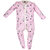 Messy Munchkins Baby Cotton Pink Printed  Green Solid Sleep Suit set