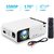 T6 LED Projector 1080p Full HD with Built-in YouTube - Supports Wifi, HDMI,VGA,AV IN,USB, Miracast - Mini Portable