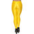 eDESIRE Shimmer Shining Leggings Casual Skinny Leggings Fashion Pants Pencil Legging for Girls Women (Lemon Yellow)