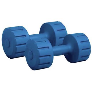 Scorpion Pack of 2(4kgx2) PVC Dumbbells Weights Fitness Home Gym Exercise Barbell Light Heavy for Women  Mens Dumbbell