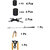 20Kg PVC Home Gym Combo - 20kg Exercise Sets Combo Home Gym Set Kit - 20kg Home Gym Set  - Straight Bar Without Gloves