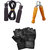 Scorpion 8 kg PVC Home Gym Combo  8 Kg Home Gym Exercise Kit  8 KG COMBO HOME GYM - Curl Bar with Gloves