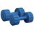 Scorpion Pack of 2(4kgx2) PVC Dumbbells Weights Fitness Home Gym Exercise Barbell Light Heavy for Women  Mens Dumbbell