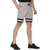 Leebonee Men's Signature Dri Fit Striped Shorts with Four Way Lycra