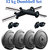 Scorpion 12 kg Dumbbell Set  12 KG Home Gym Dumbbell Set With Gloves  Weight Plates 3kg x 4 pcs  12kg - Fitness Home