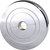 Scorpion 5kg Steel Chrome Weight Lifting Plates Pack of 2 pcs (5kg Steel Plates)  Home Gym Steel Plate Dumbbells