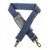 Gun belt, Hand-Made, made up of cotton, easy attachment and a fully rubberized Gripper for a perfect grip. (Navy Blue)