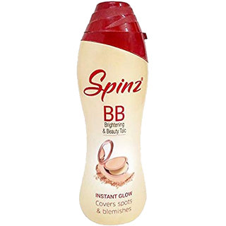 Spinz BB Brightening And Beauty Face Talc 40gm Spinz BB Brightening And Beauty Face Talc 40gm