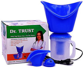 Dr. Trust  3 IN 1 Plastic Steam Vaporizer,Steamer Multicolor (1 Year Warranty)