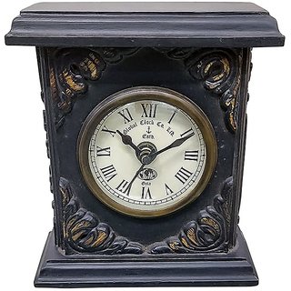 Gola International Handmade Box Wood Table Clock