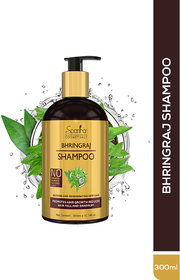 Spantra Bhringraj Shampoo for Hair 300ml Anti Dandruff Hair Fall Control Paraben free  Sulphate free Shampoo