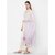 Get Wrapped Textured Purple Shaded Duppatta with Tassels