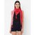 Get Wrapped Silk Square Pink / Red Scarves In Shaded Colors