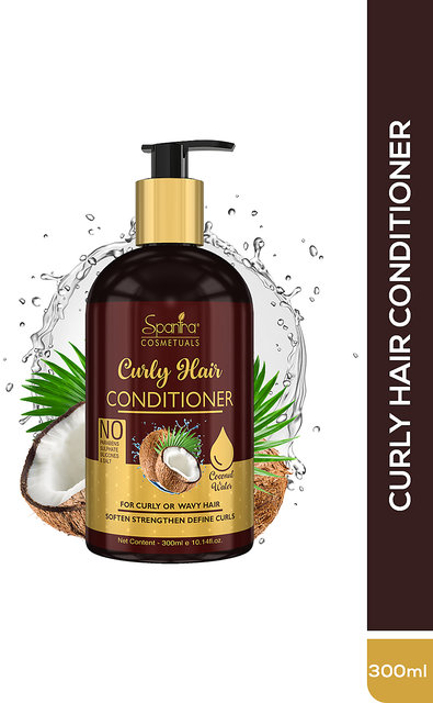 Buy Spantra Curly Hair Conditioner for Hair 300ml Damaged Hair Smoothening  Paraben Free Sulphate Free Conditioner Online - Get 41% Off