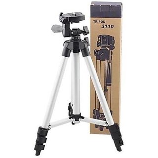 Tripod-3110 40.2 Inch Tripod  (Silver, Supports Up to 1500 g)