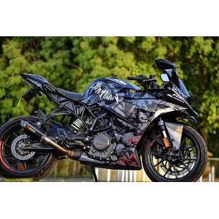 Buy KTM RC 125 200 390 Batman Blue Design Full Body Wrap Decal Sticker Kit Online 2899 from ShopClues