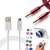 Fast Charging USB Data Cable (1.5 Meter) for all Android Device with free AUX Cable + Pop Socket