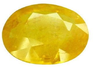 RS Jewellers yellow sapphire 5.25 Carat Astrological for Men  Women