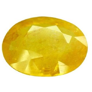                       RS Jewellers yellow sapphire 5.25 Carat Astrological for Men  Women                                              