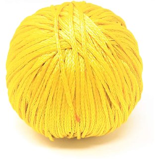                       Neo Rising Vedroopam Sacred Thread Puja Dhaga, Evil Eye Protection Nazar Suraksha. (Lemon Yellow Thread, 5 Meters)                                              