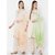 Get Wrapped Textured Shaded Multicolor Dupatta with Tassels - Combo Pack of 2