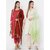 Get Wrapped Polyester Gold Border & a Textured Shaded Dupatta - Combo Pack of 2