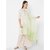 Get Wrapped Polyester Gold Border & a Textured Shaded Dupatta - Combo Pack of 2