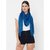 Get Wrapped Polyester Embroidered & a Viscose Sequins Scarves - Combo Pack of 2